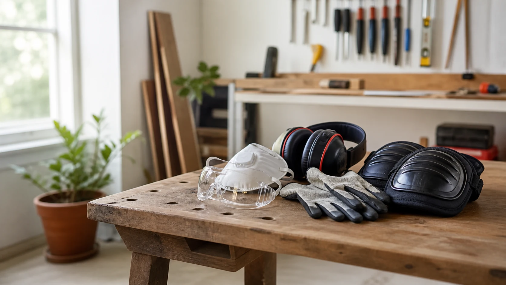 Imagem editorial do guia Kit de segurança para bricolage em casa