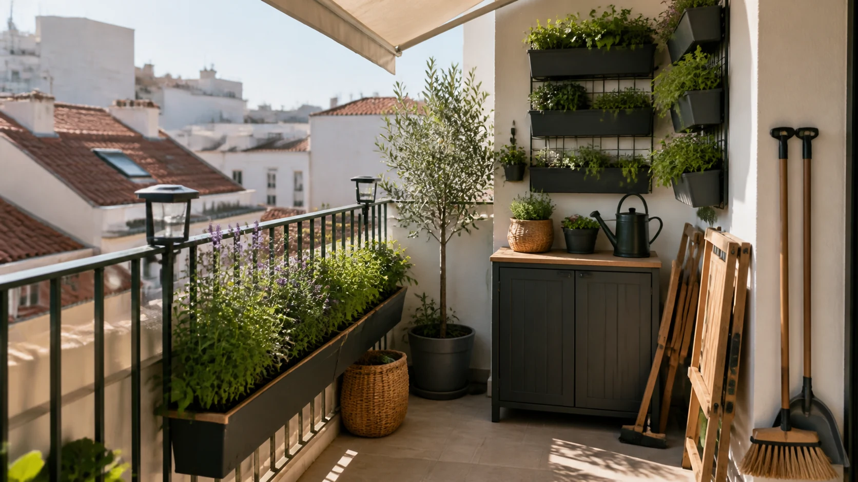 Imagem editorial do guia Produtos para varanda pequena e terraço